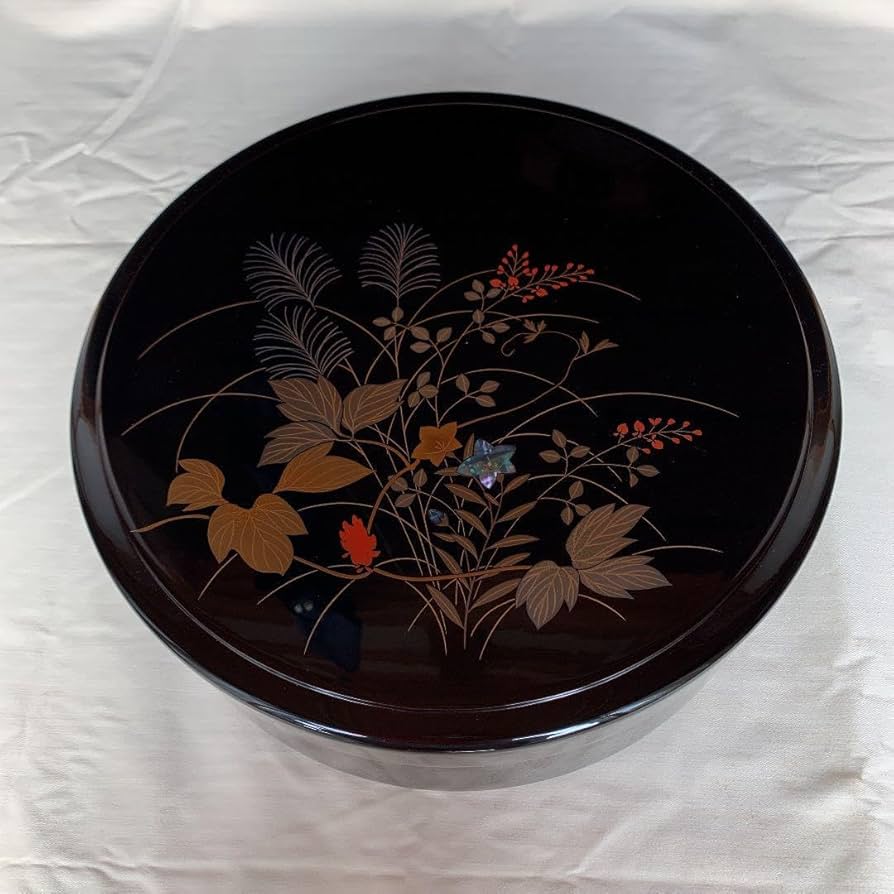 【お値下げしました！】輪島塗　蒔絵付　茶櫃　弘峰 お値下げしました！】輪島塗 蒔絵付 茶櫃 弘峰 2025年最新